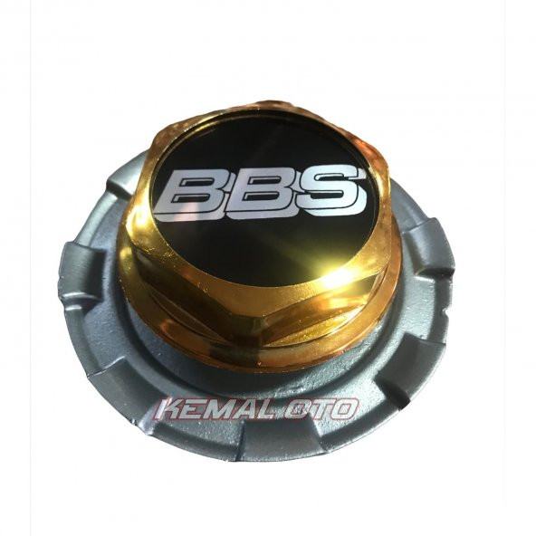BBS FM3 Jant Göbeği Kapağı Altın Rengi Gold 1 Adet
