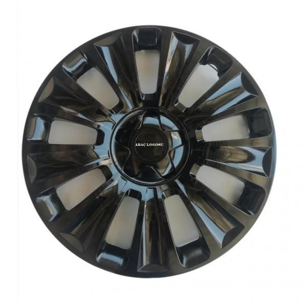 Fiat Egea 16 Jant Kapağı Esnek Kırılmaz Siyah Piano Black Jant Kapağı 171 4 Adet - 2
