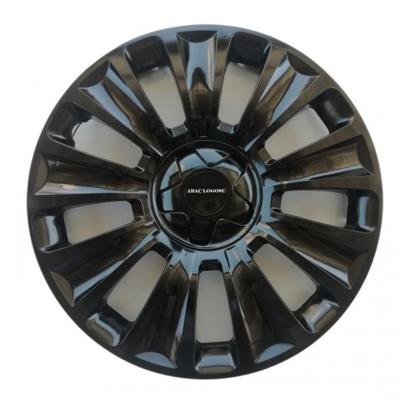Fiat Egea 16 Jant Kapağı Esnek Kırılmaz Siyah Piano Black Jant Kapağı 171 4 Adet - 3