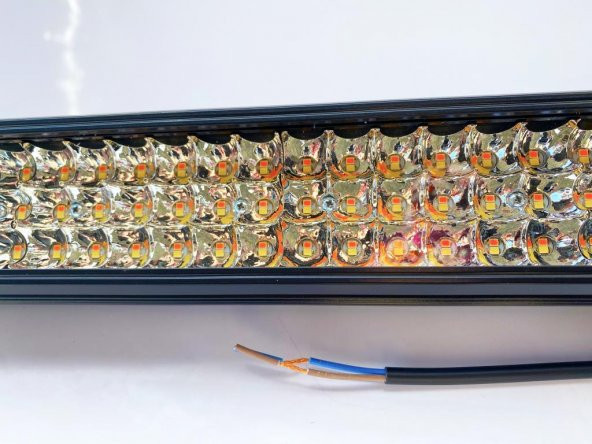 OFF ROAD TEPE LAMBASI Beyaz Sarı Çakarlı Led 8 Fonksiyonlu LED BAR 105 cm - 2