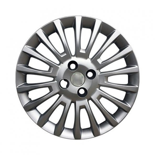 Fiat Linea Jant Kapağı GRİ 15 inc Esnek Kırılmaz Jant Kapak 4 ADET