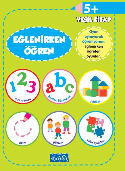 Eğlenirken Öğren Yeşil Kitap 5+ ürün görseli
