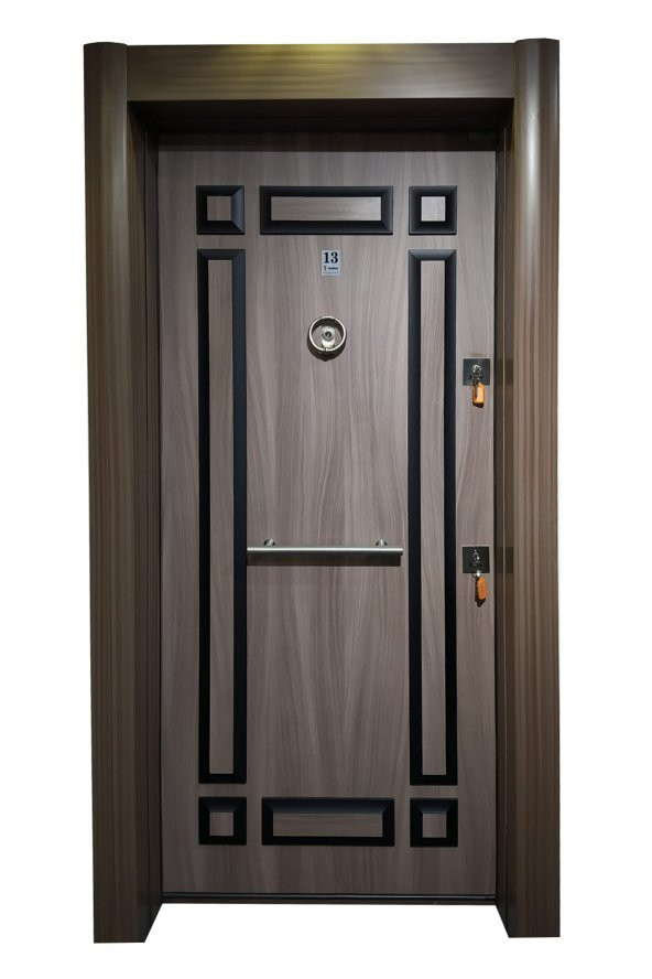 Tezwood 2467 Çelik Villa Kapısı,Lüks Çelik Kapı,Sağlam ve Dayanıklı ürün görseli