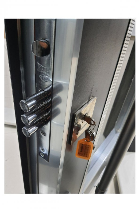 Tezwood 0144 Lüks Apartman Kapısı,Şifreli Sisteme Uygun,Çelik Giriş Kapıs - 2