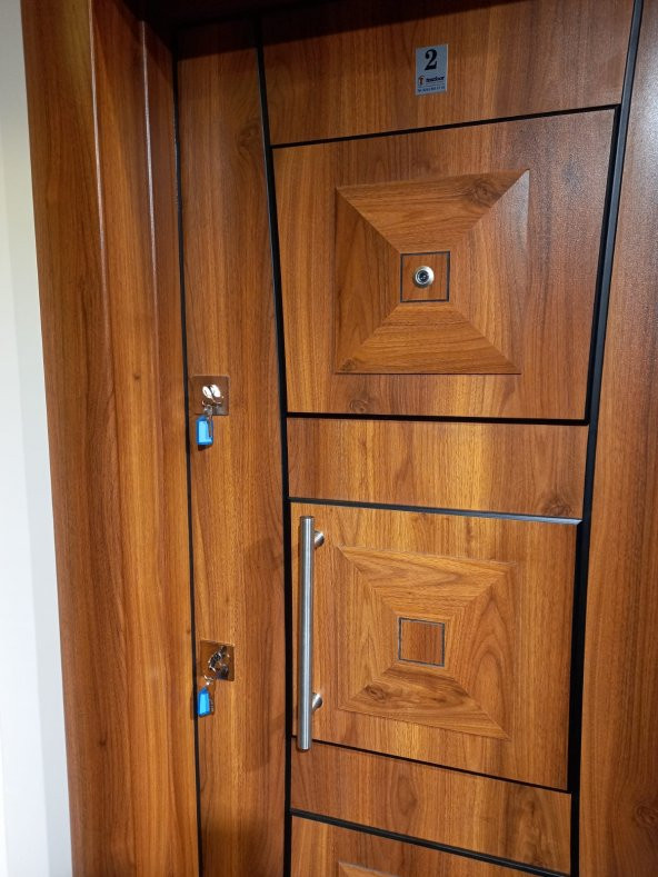 Tezwood Ahşap Kapı Sanayi 3451 Daire Çelik Kapısı,Lüks Villa Kapısı - 3