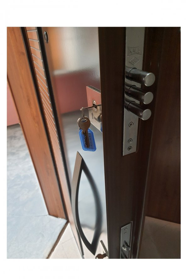 Tezwood 3459 Ahşap Kaplama Çelik Kasa,Tırnaklı Model - 4