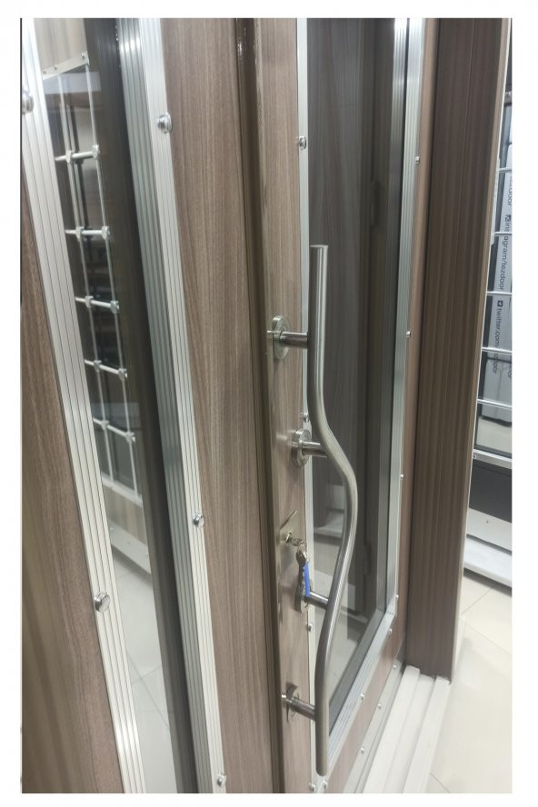 Tezwood 0164 Kale Kilit,Çelik Kapı,Bina Kapısı, - 3