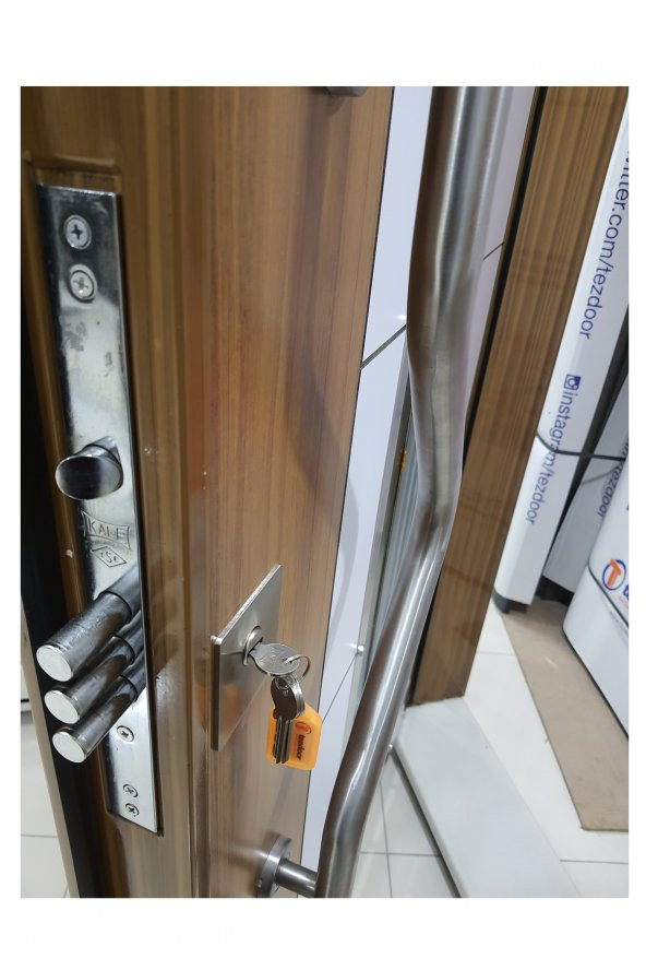 Tezwood 0145 Dış Mekan Kapısı,Giriş Kapısı,Apartman Kapısı Bina Kapısı - Resim 4