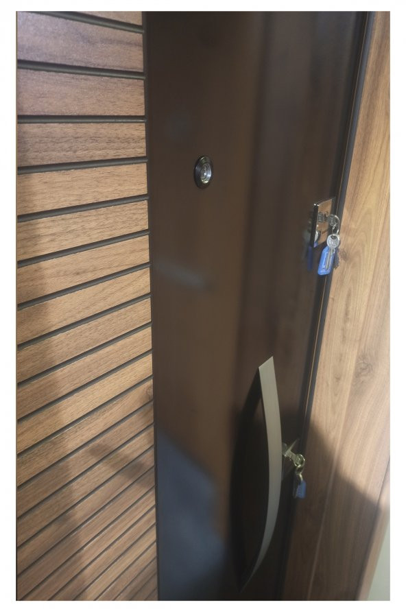 Tezwood 3459 Ahşap Kaplama Çelik Kasa,Tırnaklı Model - 5