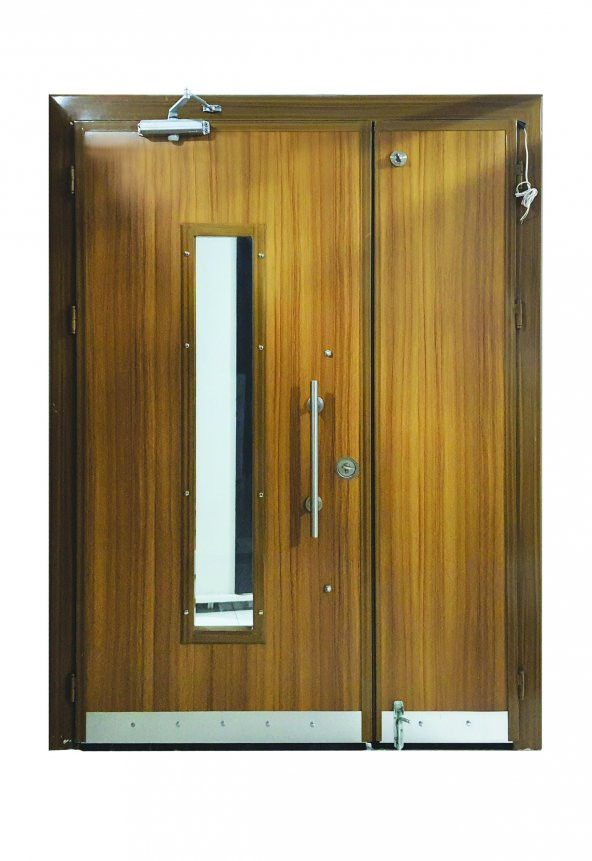 Tezwood 0163 Bina Giriş Kapısı,Eskitme Model Çelik Kapı,Villa Kapısı - 3