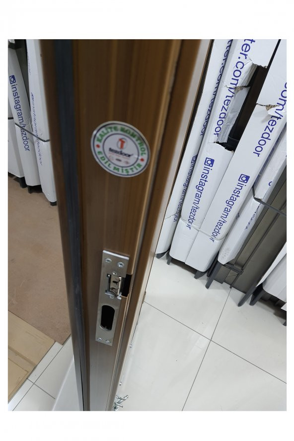 Tezwood 0163 Bina Giriş Kapısı,Eskitme Model Çelik Kapı,Villa Kapısı - 6