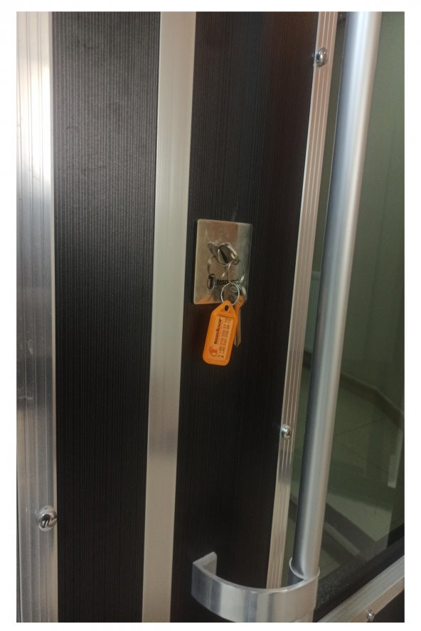 Tezwood 0144 Lüks Apartman Kapısı,Şifreli Sisteme Uygun,Çelik Giriş Kapıs - 9