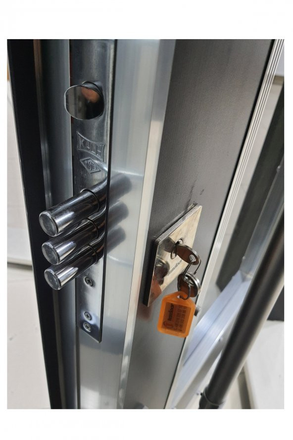 Tezwood 0144 Lüks Apartman Kapısı,Şifreli Sisteme Uygun,Çelik Giriş Kapıs - 4