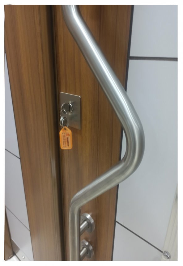 Tezwood 0163 Bina Giriş Kapısı,Eskitme Model Çelik Kapı,Villa Kapısı - 9