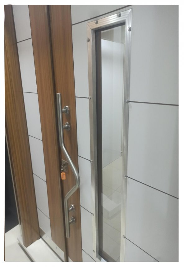 Tezwood 0163 Bina Giriş Kapısı,Eskitme Model Çelik Kapı,Villa Kapısı - 10