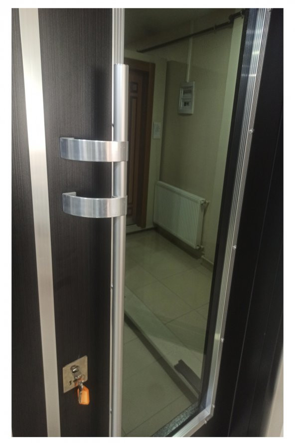 Tezwood 0144 Lüks Apartman Kapısı,Şifreli Sisteme Uygun,Çelik Giriş Kapıs - 12