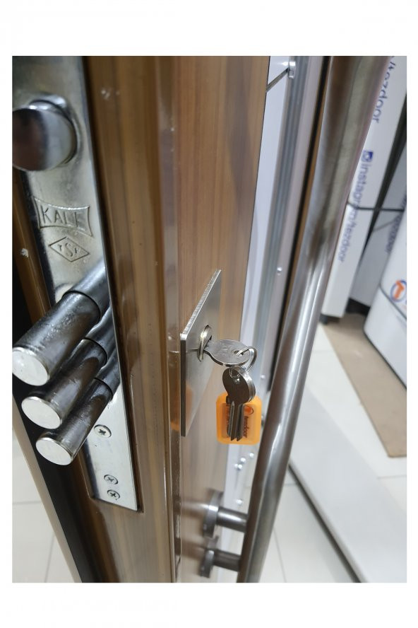 Tezwood 0145 Dış Mekan Kapısı,Giriş Kapısı,Apartman Kapısı Bina Kapısı - Resim 3