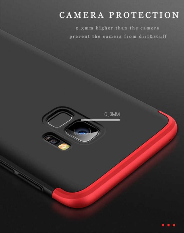 Galaxy S9 Kılıf Zore Ays Full Koruma Kılıf - 12