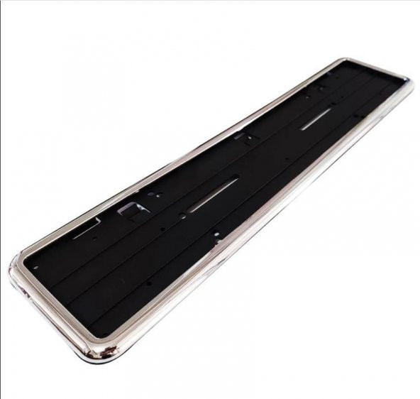 2 Adet Nikelajlı Plakalık  Yeni Nesil Krom Plakalık 1 Takım 2 Adet - 3