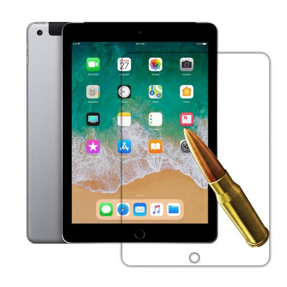 İpad 6.Nesil Tablet için 9.7 inç Kırılmaz Cam Ekran Koruyucu - 4