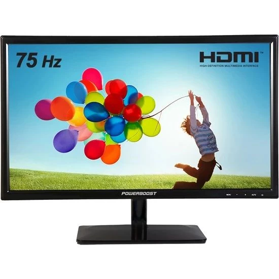 POWER BOOST M1850VH 18,5" 5ms,75Hz HDMI VGA MONİT 1366x768