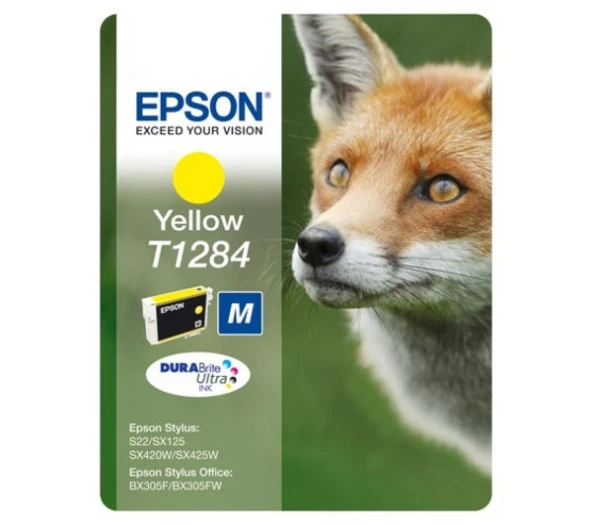 Epson BX305 SX125-425 Yellow Sarı Mürekkep Kartuş T12844022