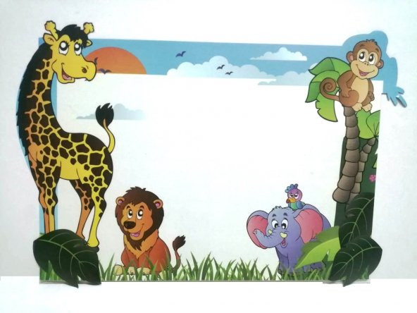 Karne Kabı - Karne Kılıfı Aslan Kral ve Arkadaşları Modeli (20Ad.) - 2