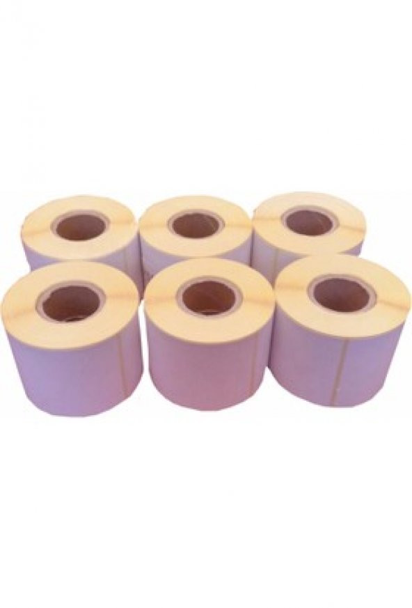 75X100 BARKOD ETİKETİ 1 RULO 500 SARIM EKO TERMAL - Resim 4