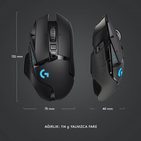 logitech G G502 Lightspeed Kablosuz Gaming Mouse - 2