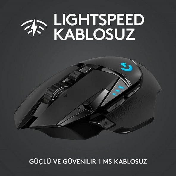 logitech G G502 Lightspeed Kablosuz Gaming Mouse - 3