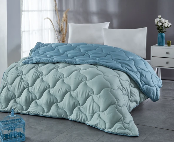 Komfort Home Renkli Tek Kişilik Microfiber Yorgan +1 Yastık ürün görseli