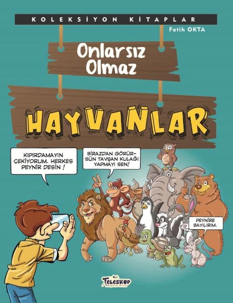 Koleksiyon Kitaplar - Onlarsız Olmaz Hayvanlar - 1