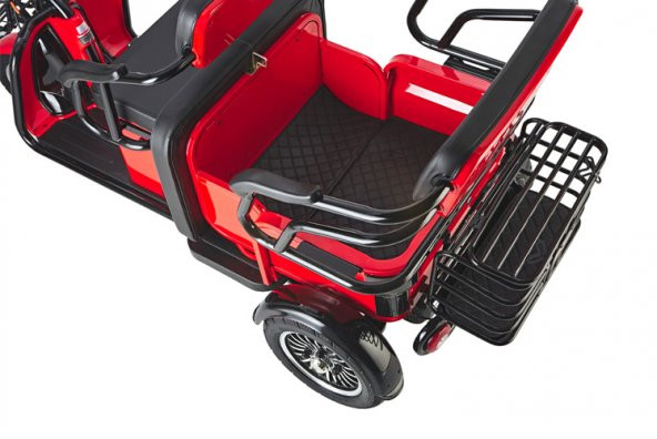 St Max Elit 940 Elektrikli Moped Kırmızı - 2