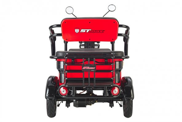 St Max Elit 940 Elektrikli Moped Kırmızı - 3