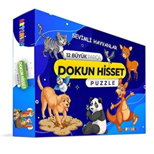 Sevimli Hayvanlar - Dokun Ve Hisset Puzzle ürün görseli 1