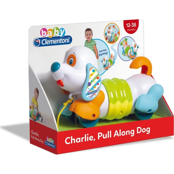 Baby Clementoni - Çek Çek Köpek 17262 - 3