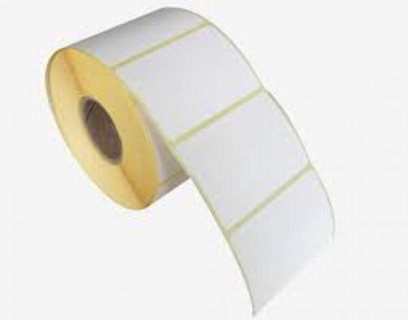 BARKOD ETİKETİ EKO TERMAL KUŞE 1 ADET FİYATI 1000 SARIM 40X80 - 3