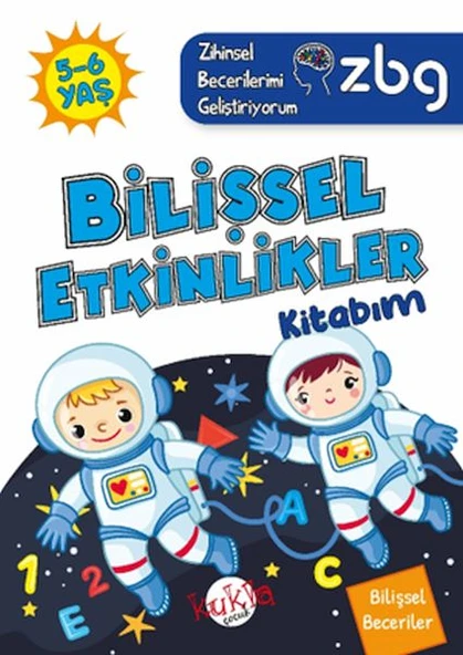 ZBG 5-6 Yaş Bilişsel Etkinlikler Kitabım ürün görseli