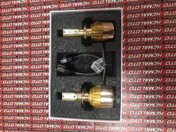 H4 30000 K Deli Mavi Led Xenon Led Far 5500L - 2