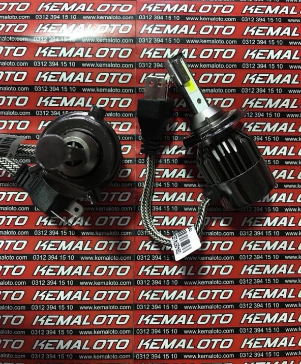 Oscar H4 Led Xenon Cob Led Şimşek Etkili Led Xenon - 3
