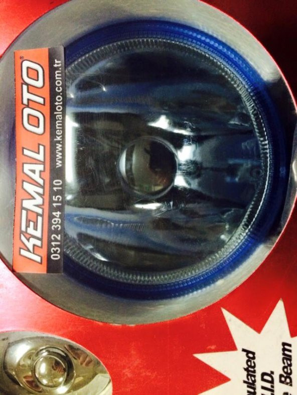 Yuvarlak Sis Farı Mavi Camlı - 2