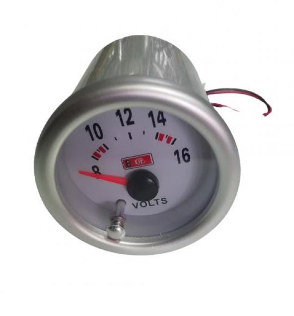 Akü Volt Ölçüm Gösterge Saati - 2