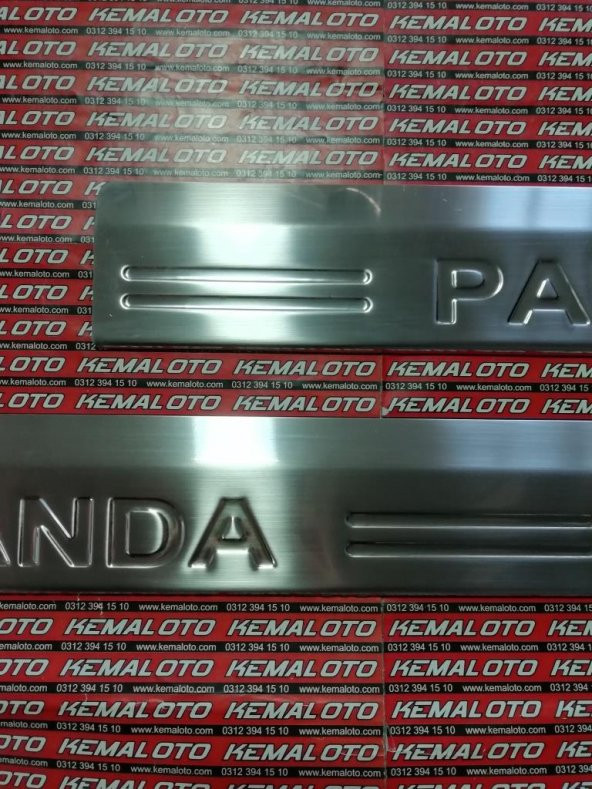 Fiat Panda Krom Kapı Eşiği 2 Prç. P.çelik 2003-2012 - 3