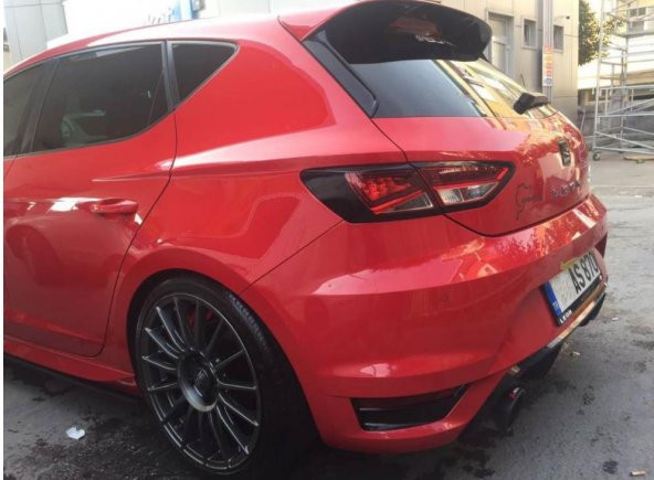 Seat Leon Cam Kenar Çıtası Spoiler BOYASIZ - 3