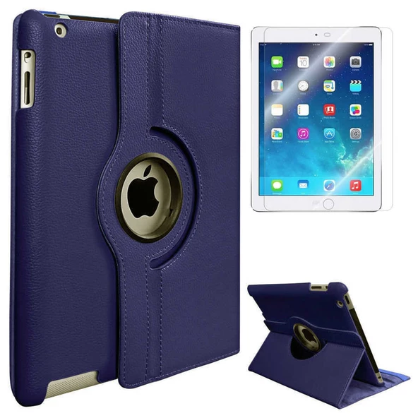 Apple iPad Mini 5 Zore Dönebilen Standlı Tablet Kılıfı - 7