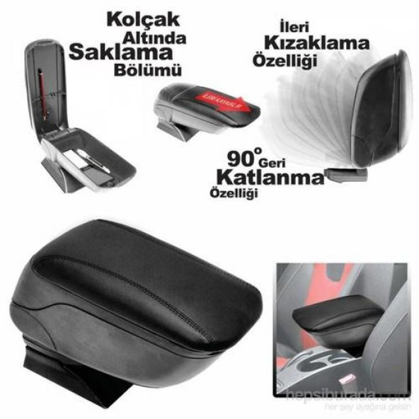 Kolçak Kol Dayama Bardaklı Kolçak Üniversal Ayarlı Konsul - 4