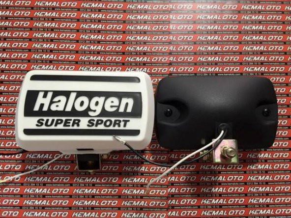 Halogen Kapaklı  Dikdörtgen Sis Lambası - 2