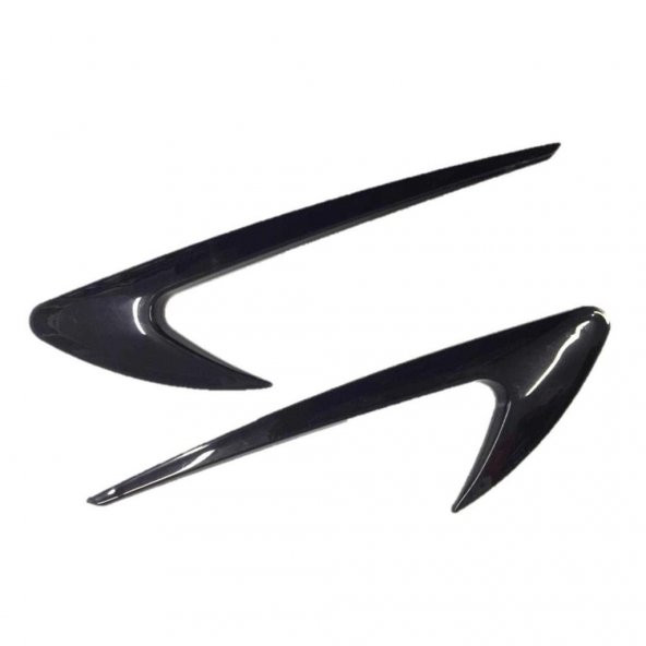 Universal çamurluk venti Piano Black Tampon Çamurluk rüzgarlık Venti Çamurluk Izgara vent