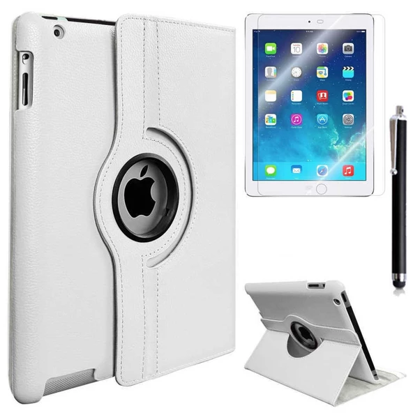 Apple iPad Mini 5 Zore Dönebilen Standlı Tablet Kılıfı - 3