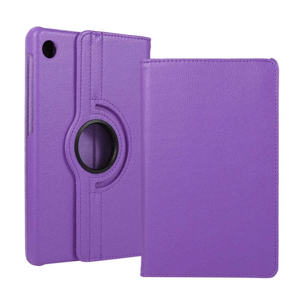 Huawei Mate Pad T8 Zore Dönebilen Standlı Tablet Kılıfı - 6